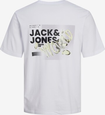 T-Shirt 'PRJCT' JACK & JONES en blanc