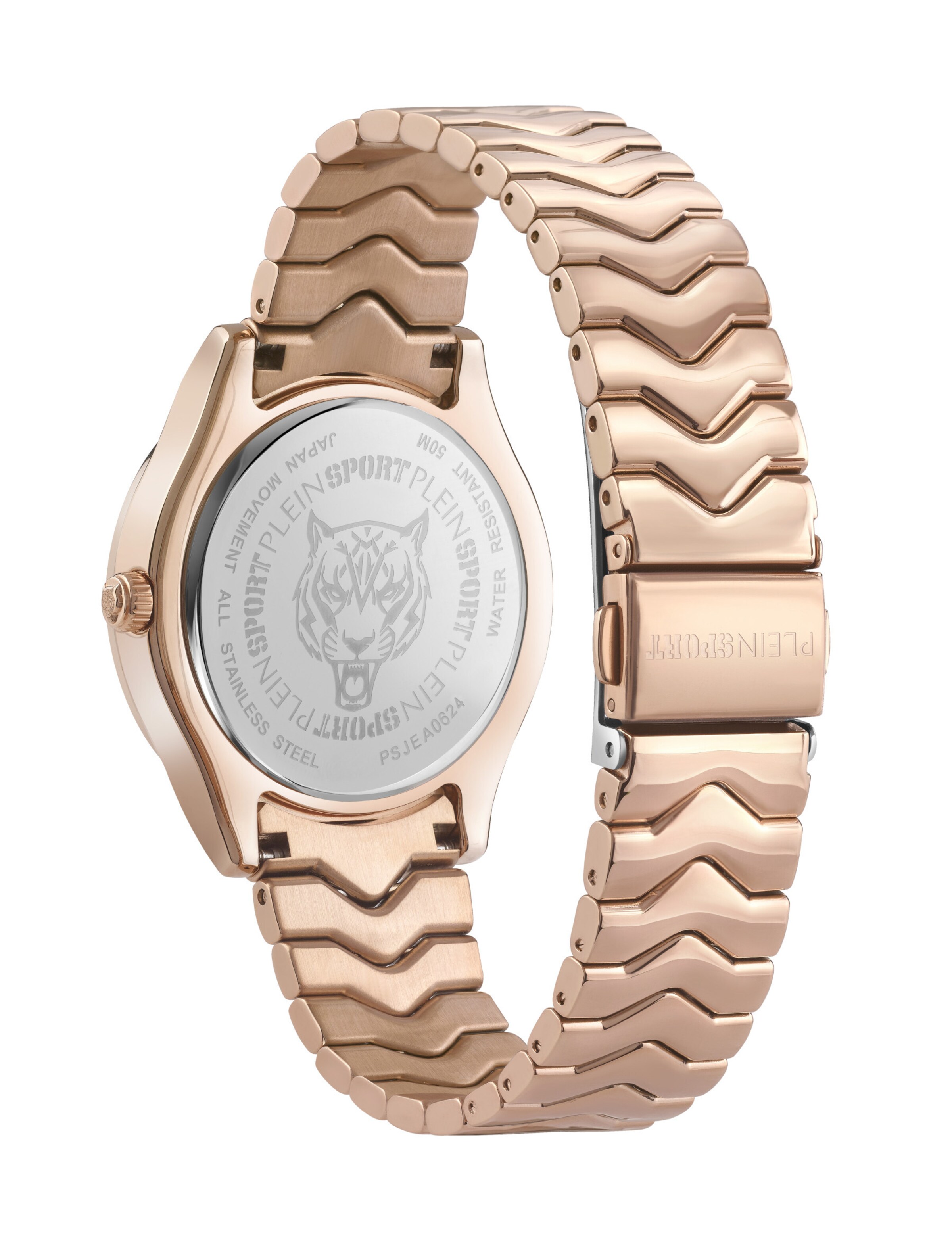 Plein Sport Analogt ur 'Eclipse' i guld