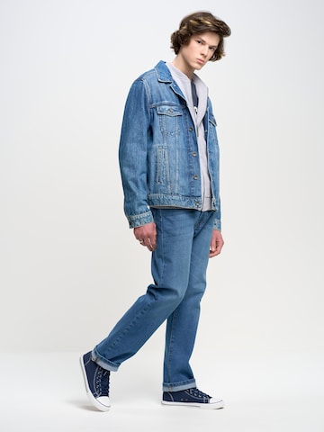 BIG STAR Regular Jeans 'Trent' in Blauw