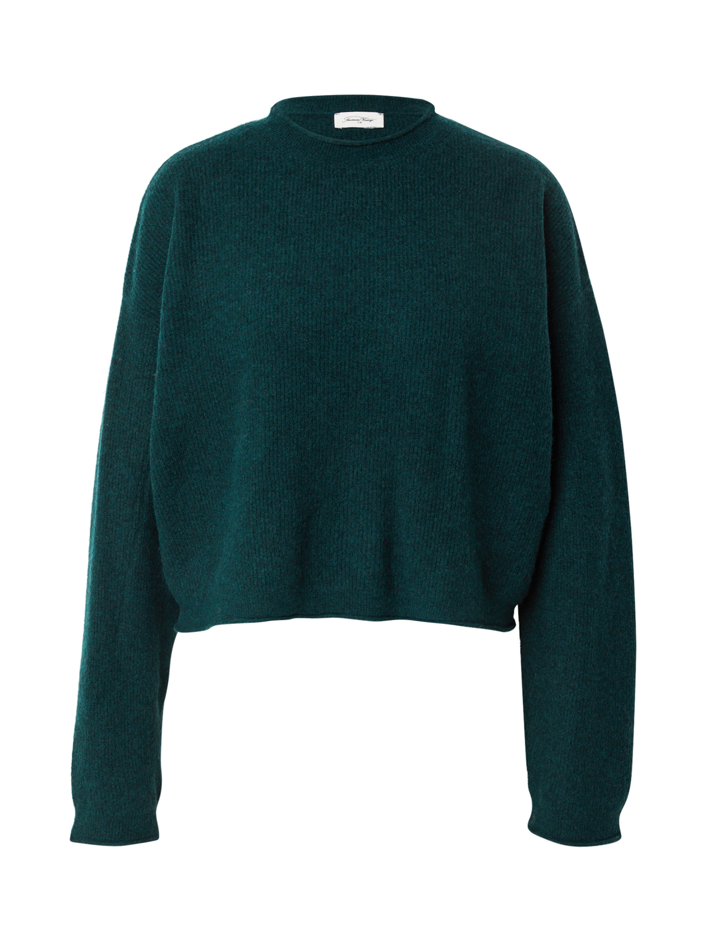 AMERICAN VINTAGE Kampsun 'RAXOW', värv roheline: eest vaates