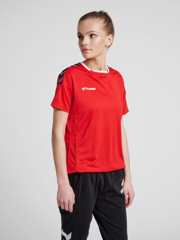 Hummel Performance Shirt 'AUTHENTIC' in Red: front