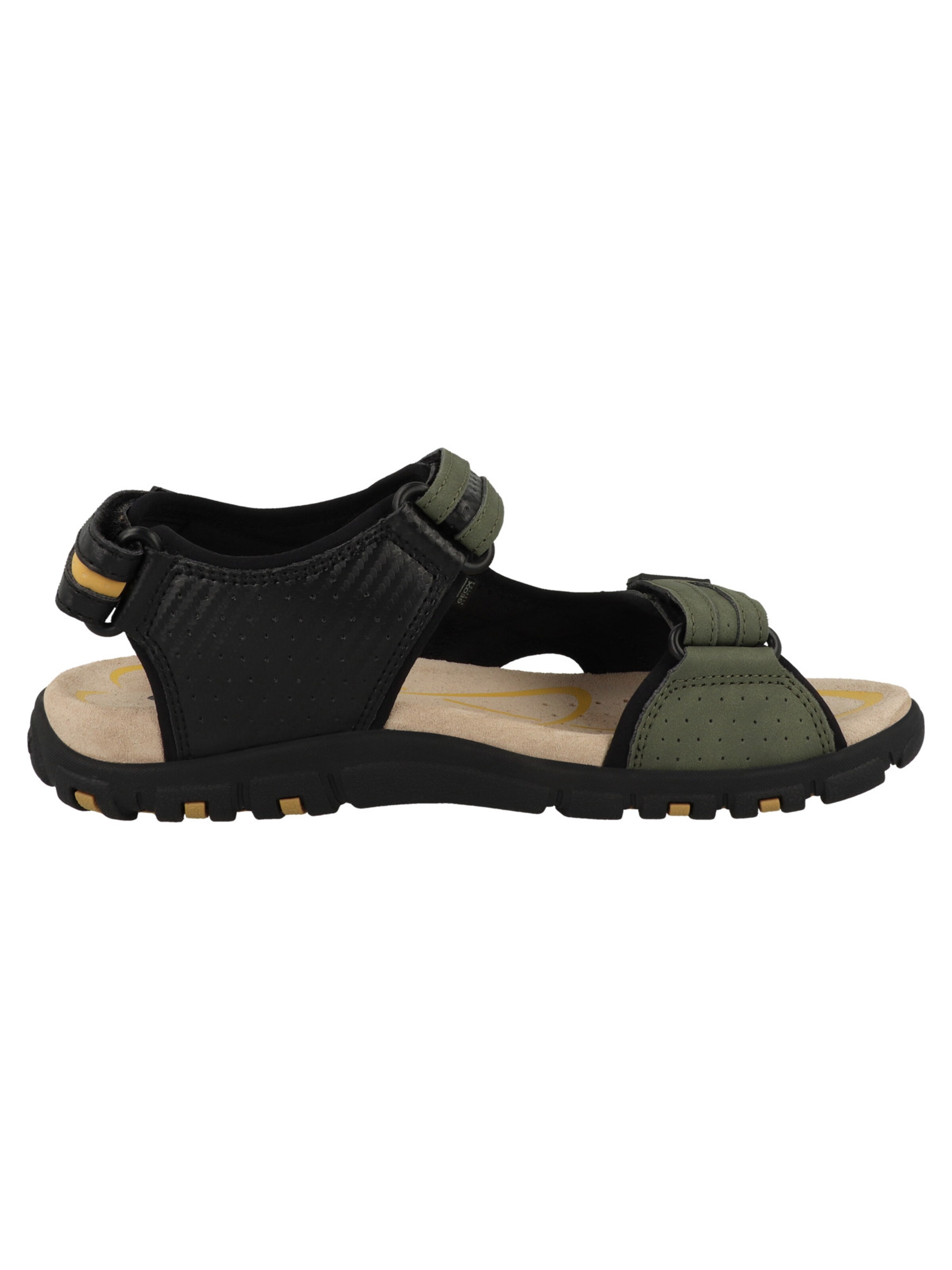GEOX Sandalen 'U S.Strada D' in Groen