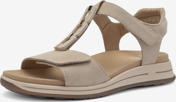 ARA - Sandalias 'Sandale Damen 34810-08 Echtleder in creme' en beige: frente