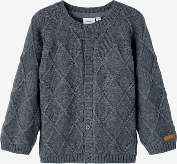 NAME IT Knit Cardigan 'Rilla' in Grey: front