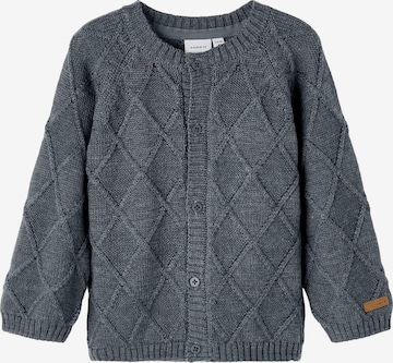 Cardigan 'Rilla' NAME IT en gris : devant