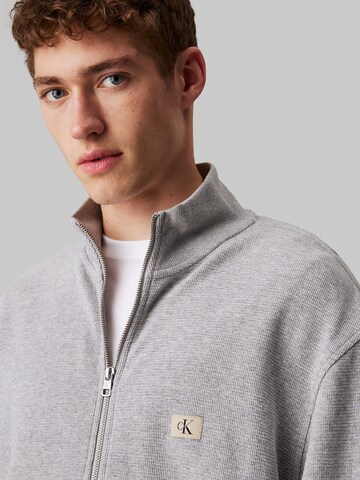 Calvin Klein Jeans Sweatvest in Grijs
