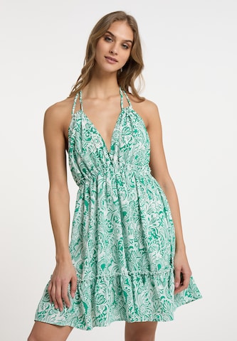 žalia IZIA Vasarinė suknelė: priekis