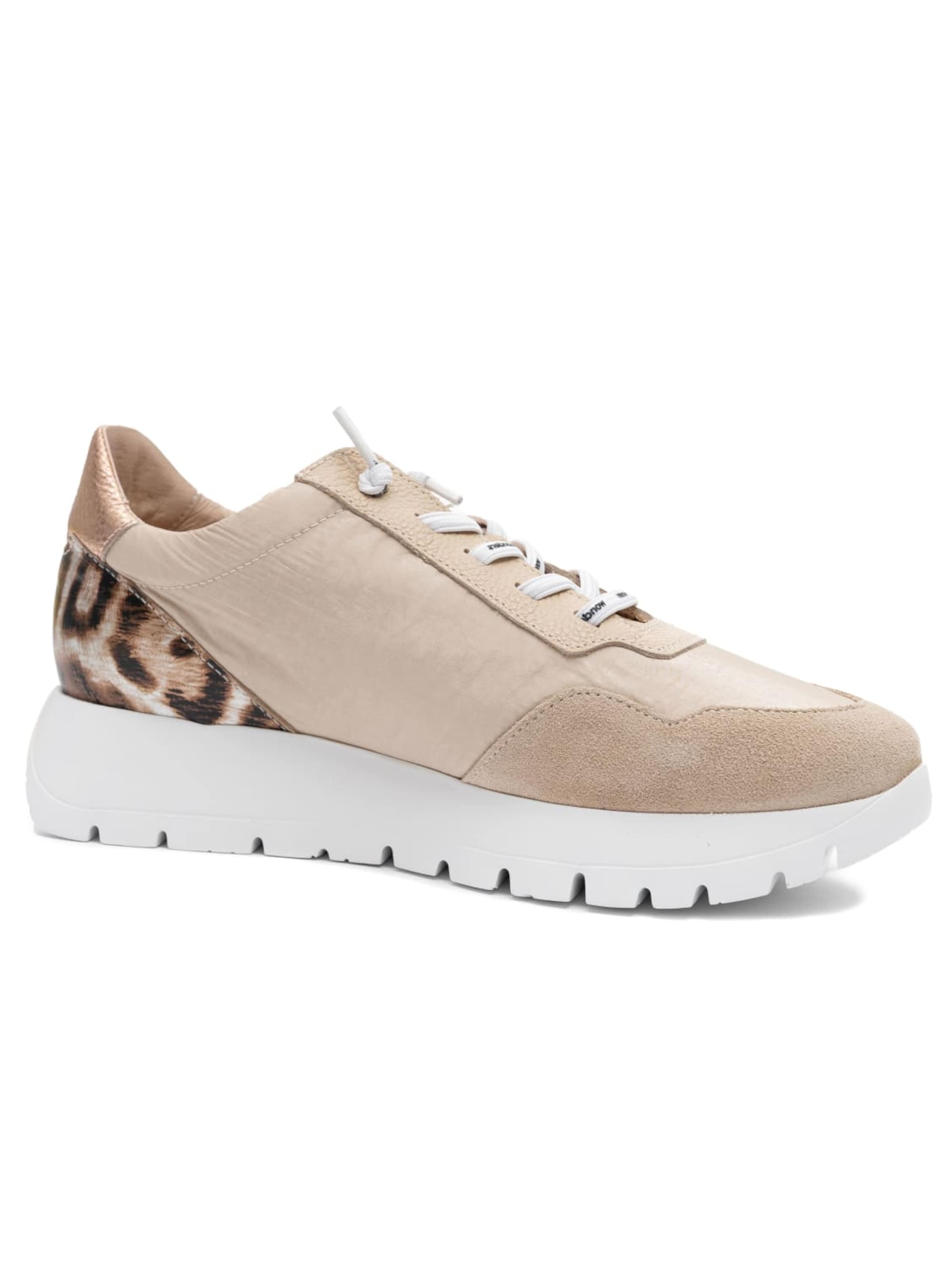 Wonders Sneaker low 'A-24100-BEIG-RAME'‌ in Beige