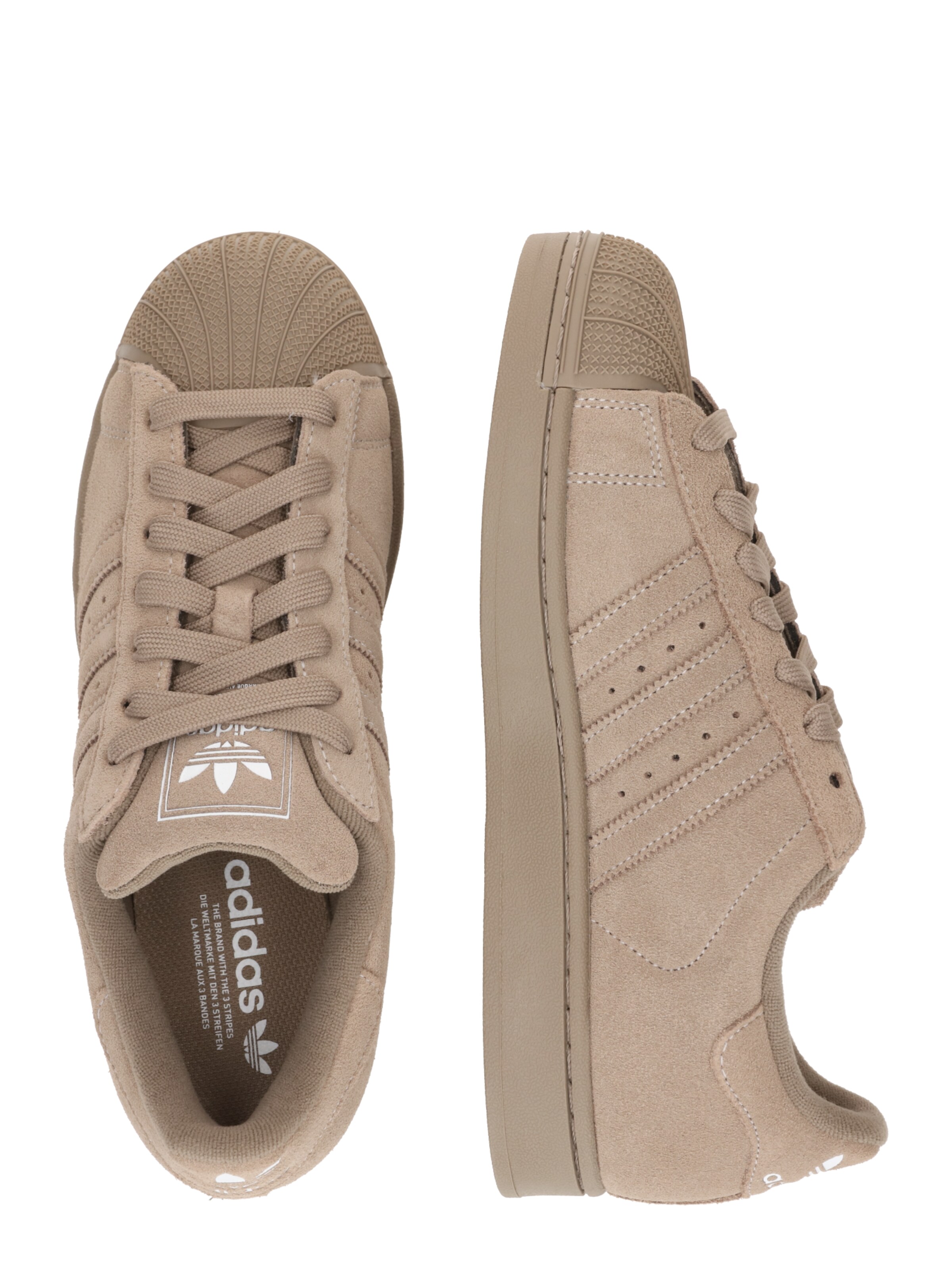 ADIDAS ORIGINALS Σνίκερ χαμηλό 'Superstar II' σε καφέ