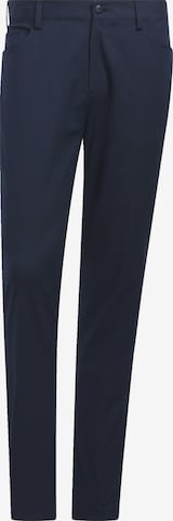 ADIDAS PERFORMANCE Slim fit Workout Pants 'Go-To' in Blue: front