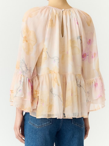 YAS Bluse 'YASBlomina' in Orange