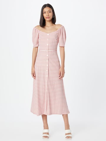 Warehouse Dress in Pink: front