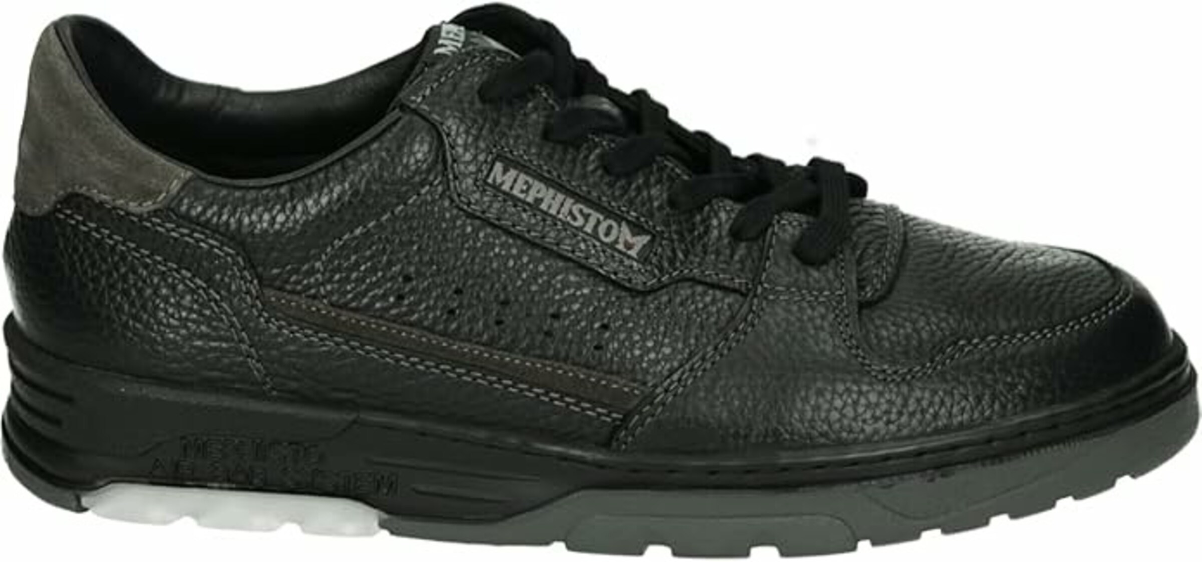 MEPHISTO Platform trainers in Black: front