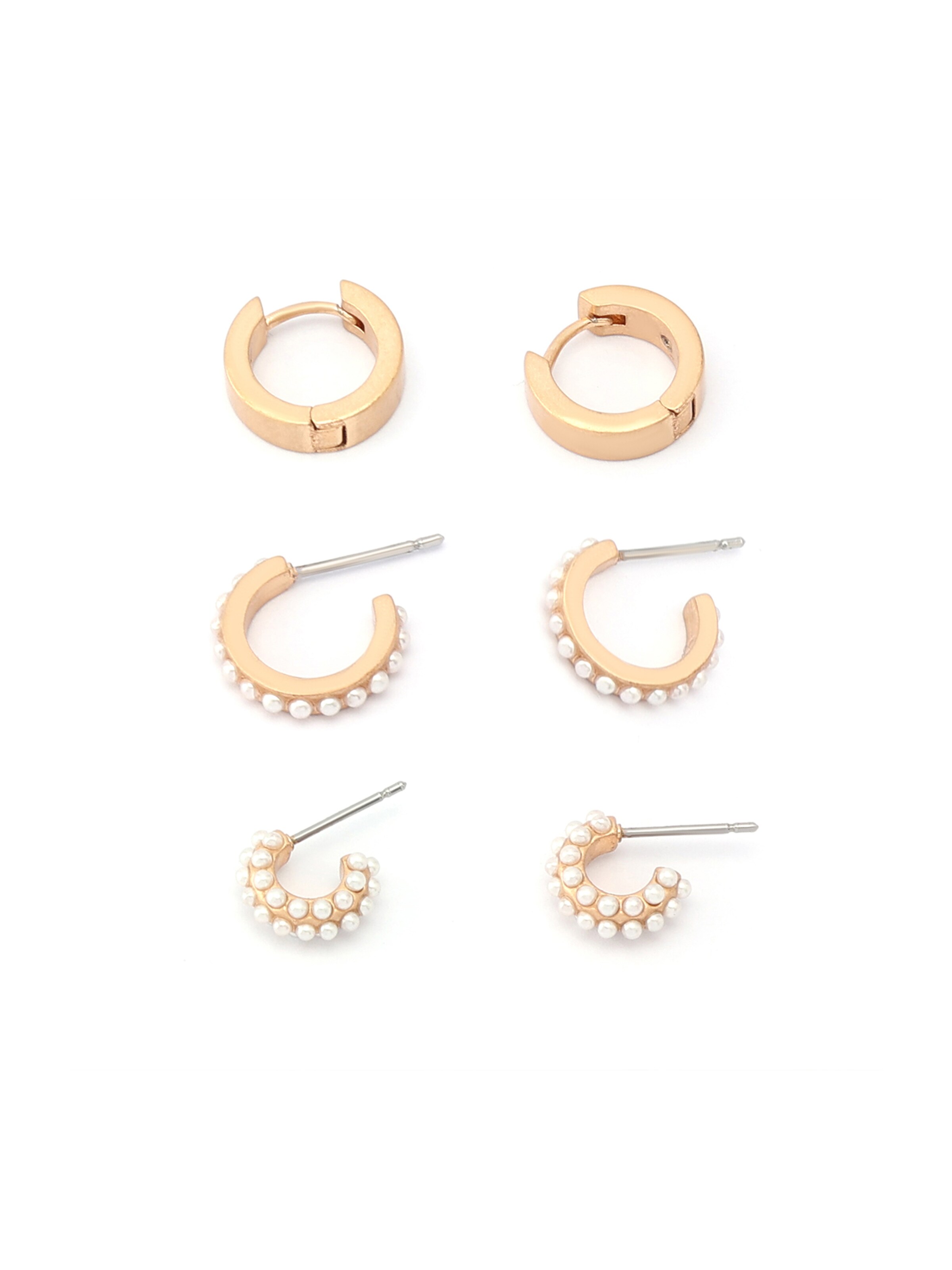 Boucles d'oreilles AllSaints en or