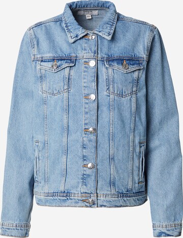 Nasty Gal Between-Season Jacket in Blue: front