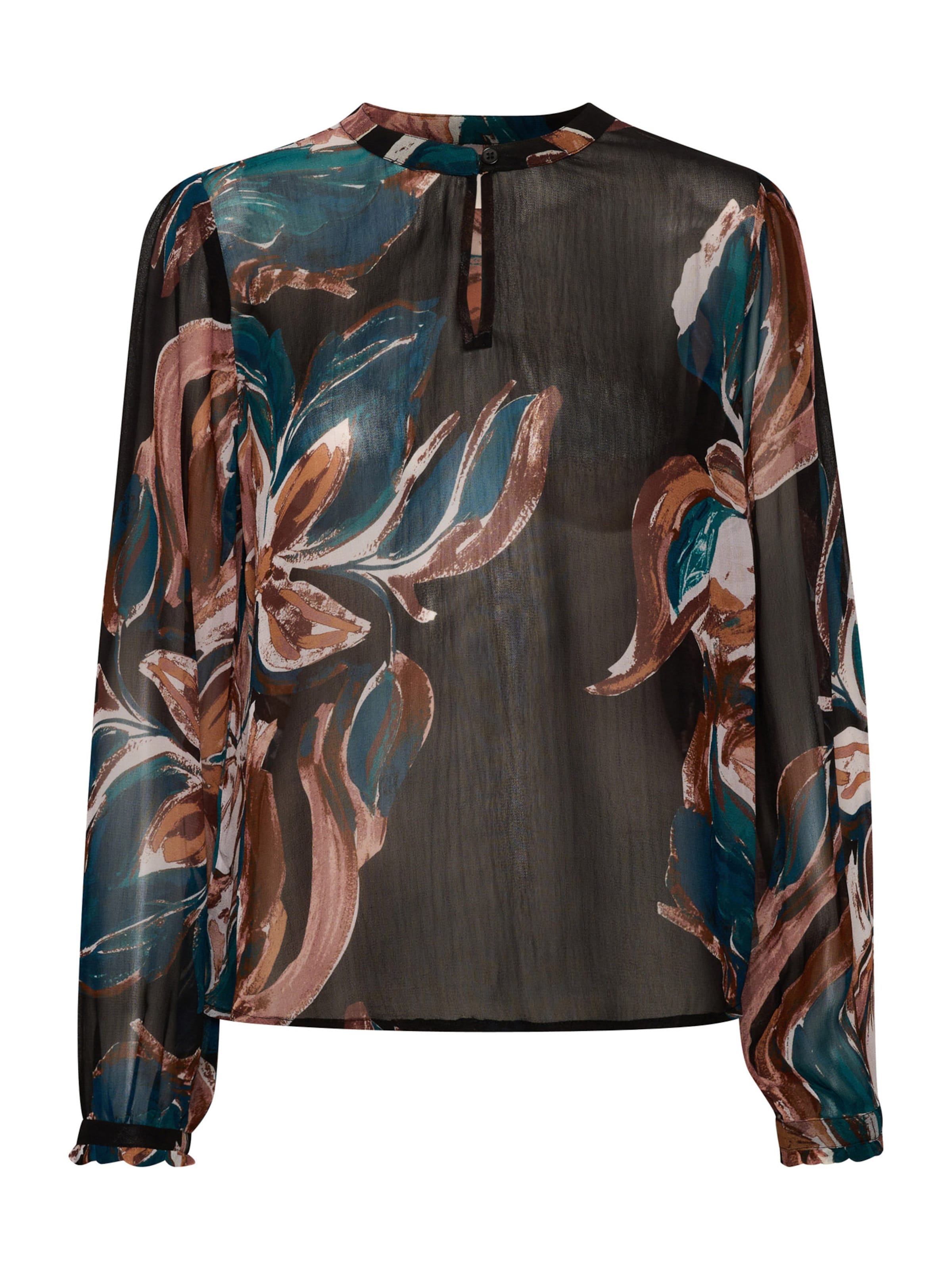 Cream Blouse 'Jasmina' in Gemengde kleuren: voorkant