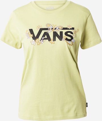 T-shirt VANS en vert : devant