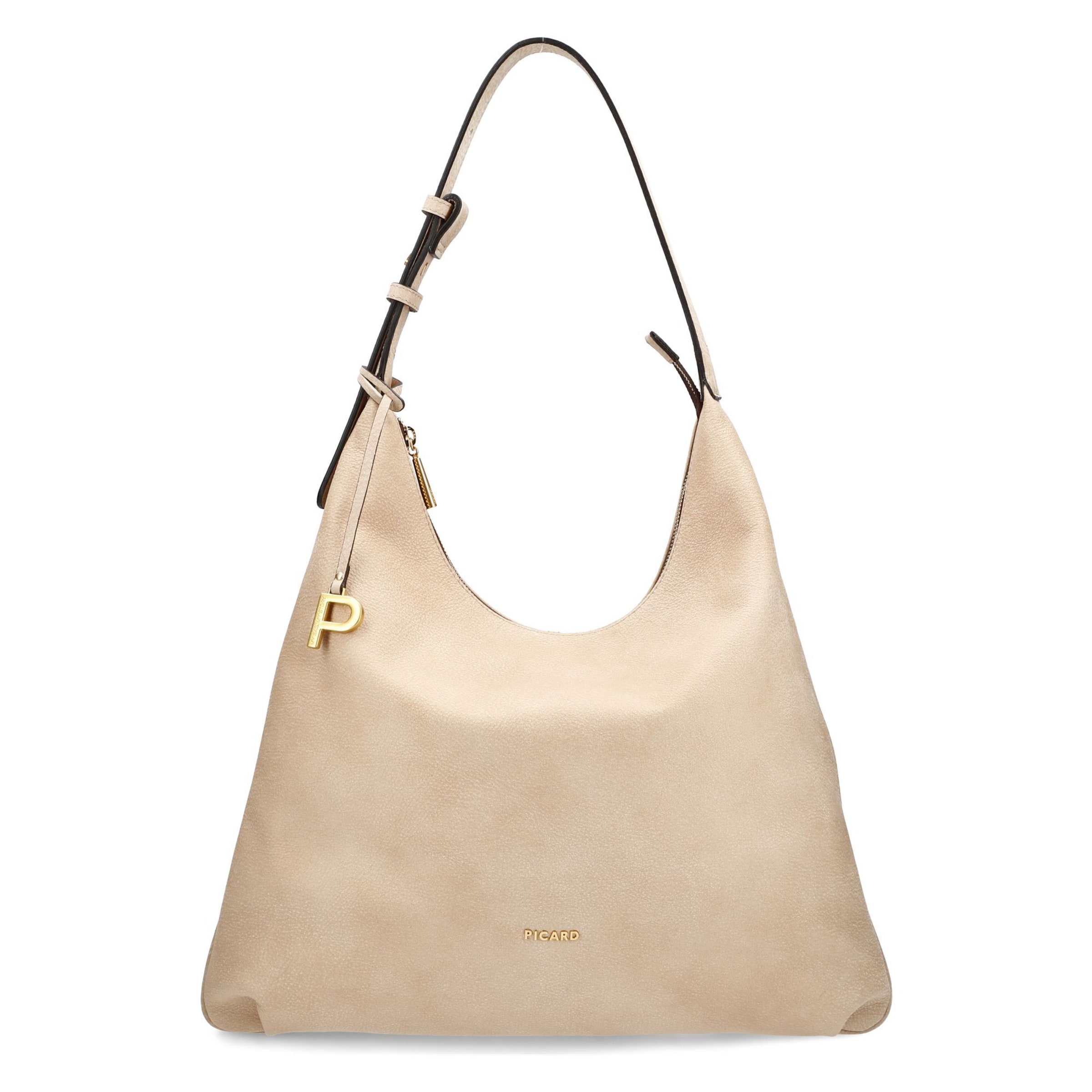 Sac bandoulière 'Almada' Picard en beige : devant