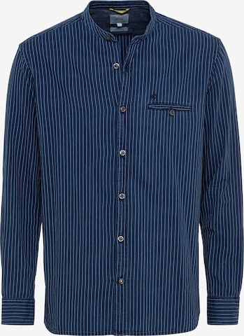 CAMEL ACTIVE - Regular Fit Camisa em azul: frente