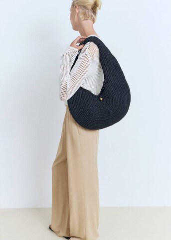 MANGO Wide leg Pants 'vivie-a' in Beige