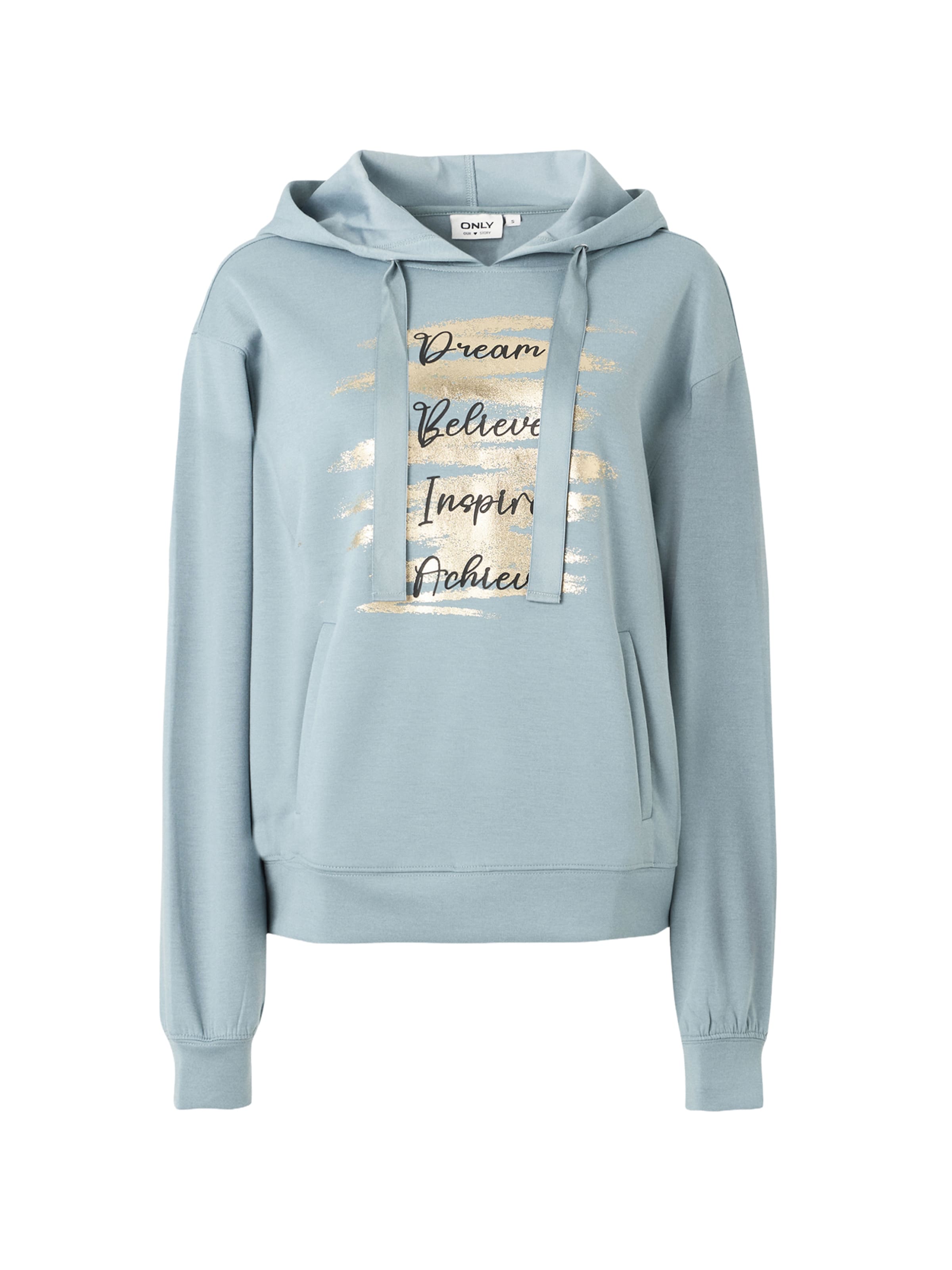 Felpa 'ONLALINA' di ONLY in blu: frontale