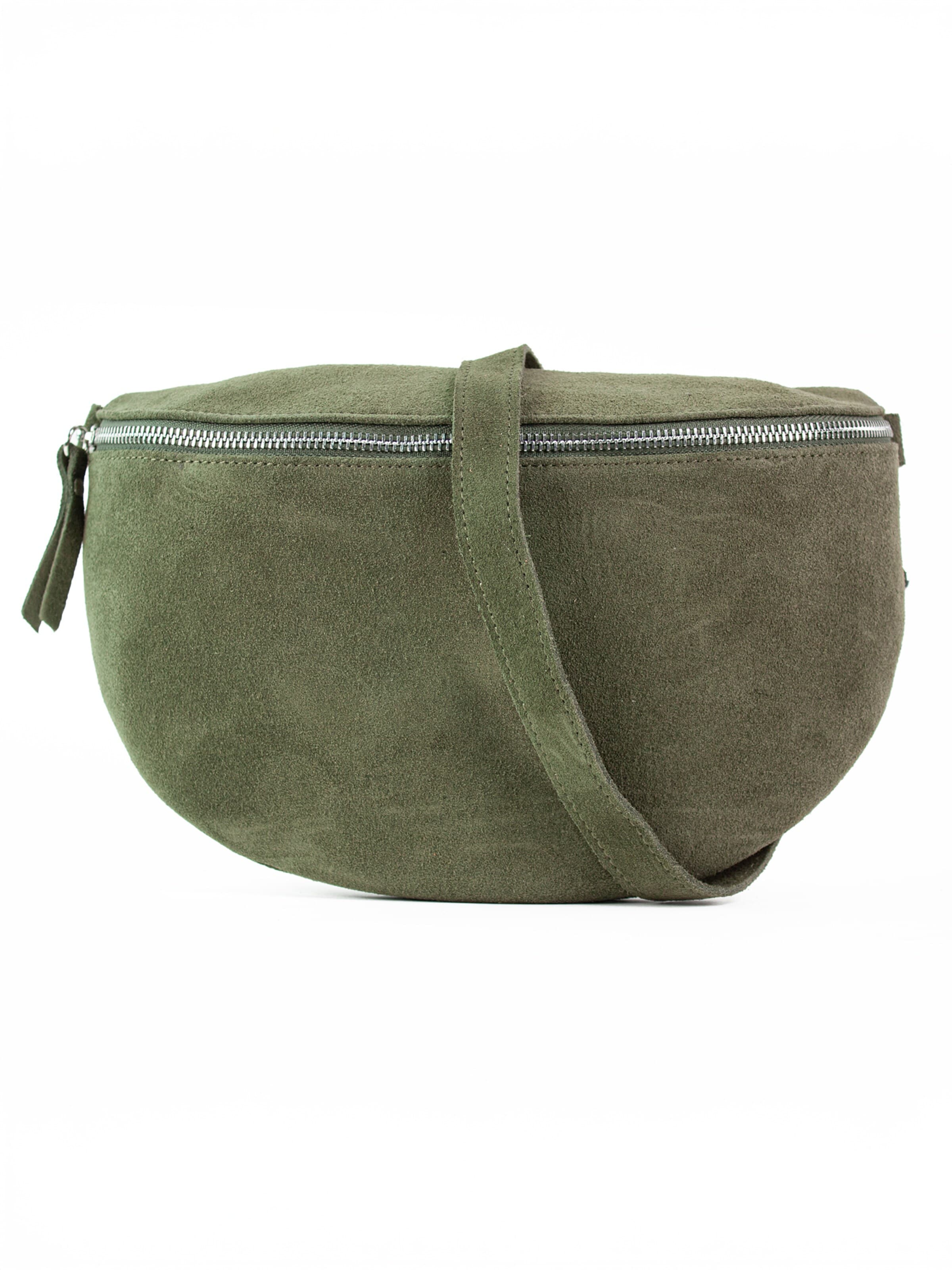lePelou - Riñonera 'VALENTINA large' en verde