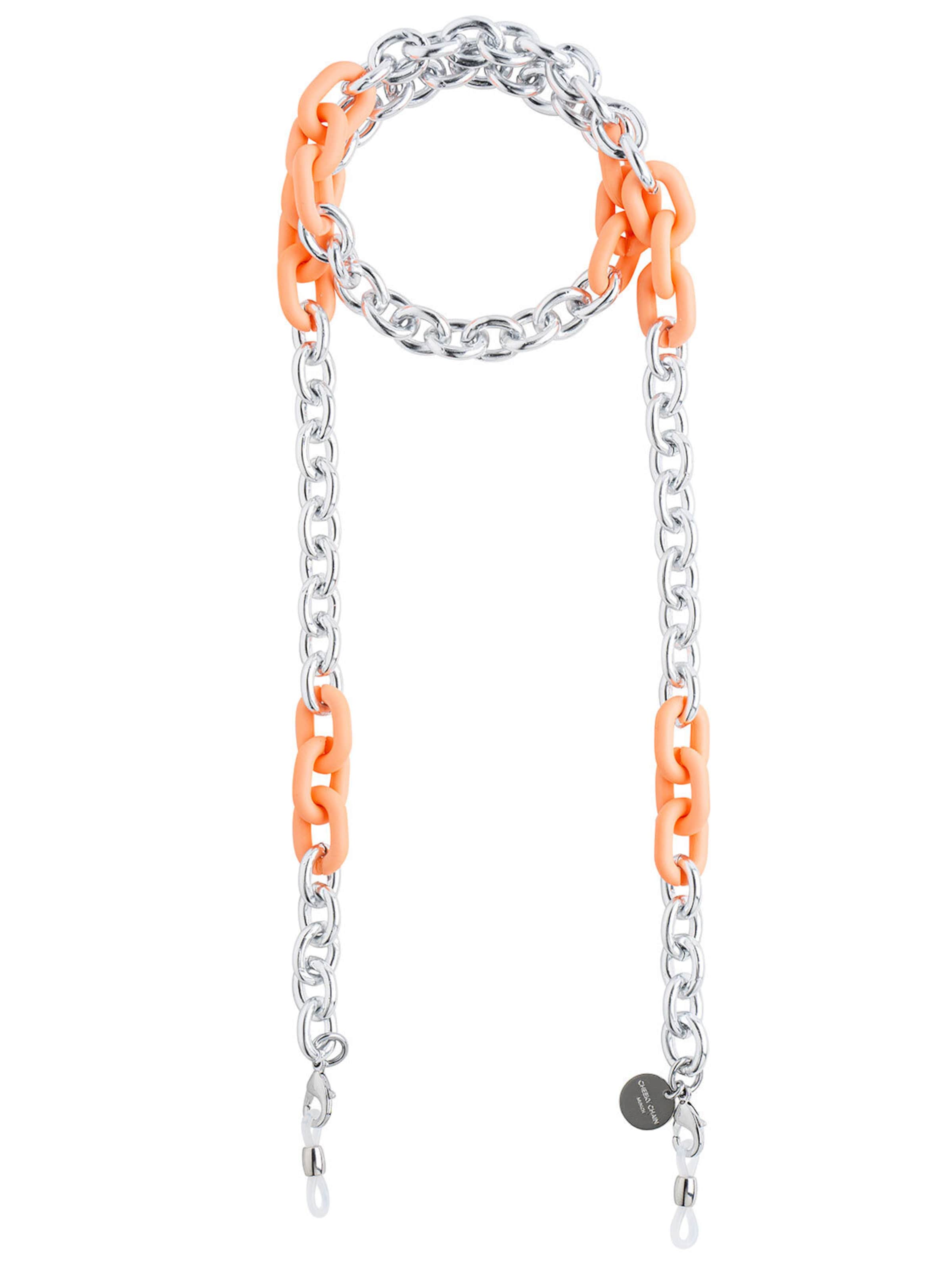 Cheeky Chain Munich Ketting 'Kyoto' in Oranje: voorkant