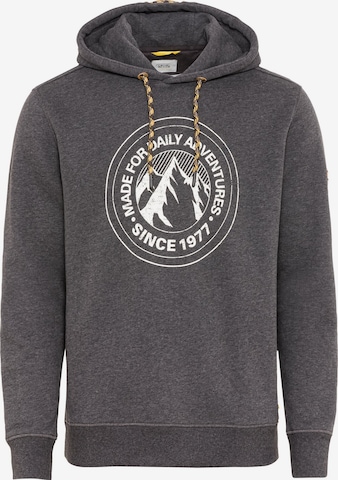 CAMEL ACTIVE Sweatshirt in Grau: predná strana