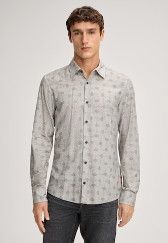 JOOP! Jeans Regular fit Overhemd 'Hansen' in Grijs: voorkant