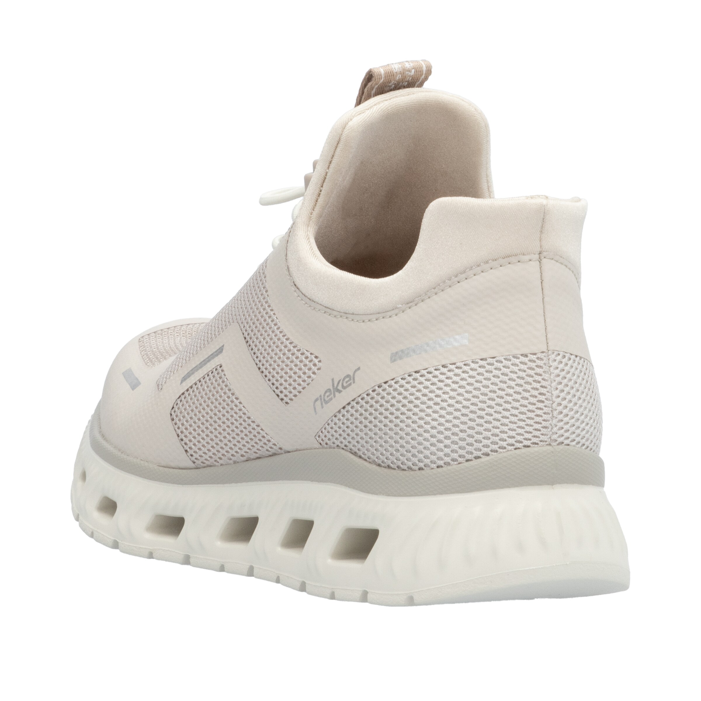 Chaussure de sport à lacets Rieker en beige