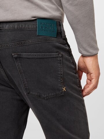 SCOTCH & SODA Regular Jeans 'The Drop regular taper jeans in organic' in Black