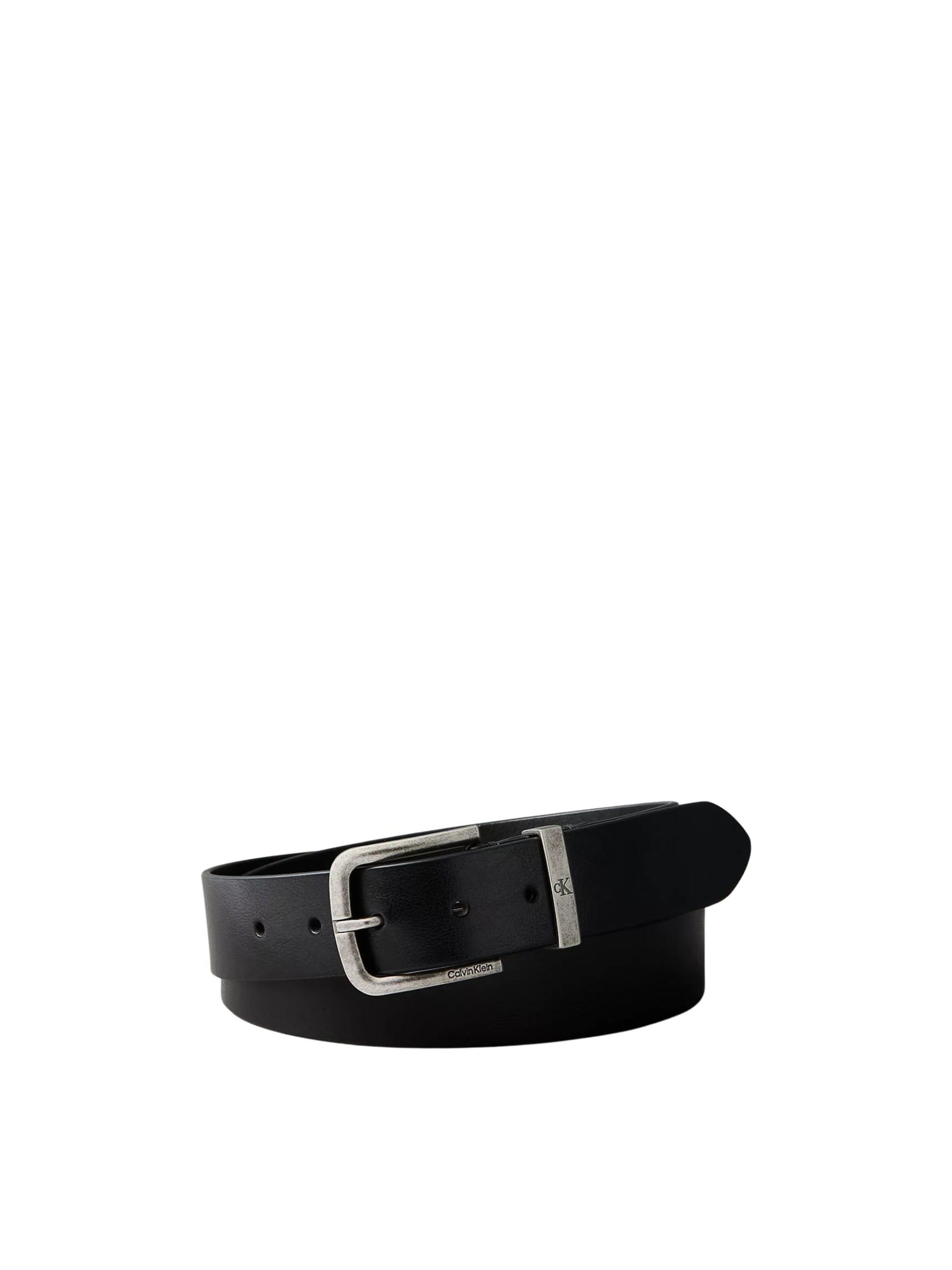 Calvin Klein - Cinturón en negro: frente