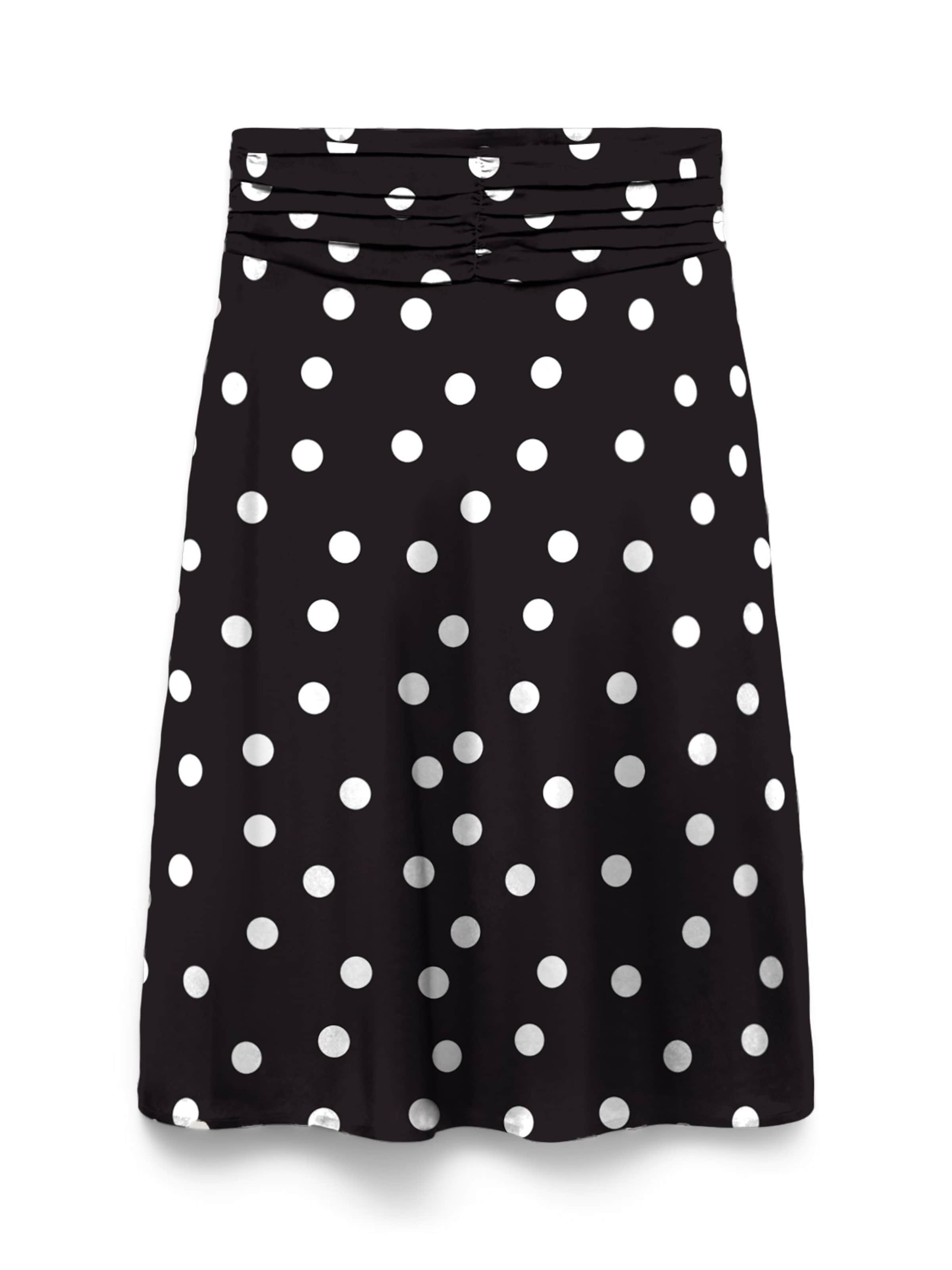 VERO MODA Rok 'VMTORA' in 34 in de kleur Zwart / Wit, Productweergave