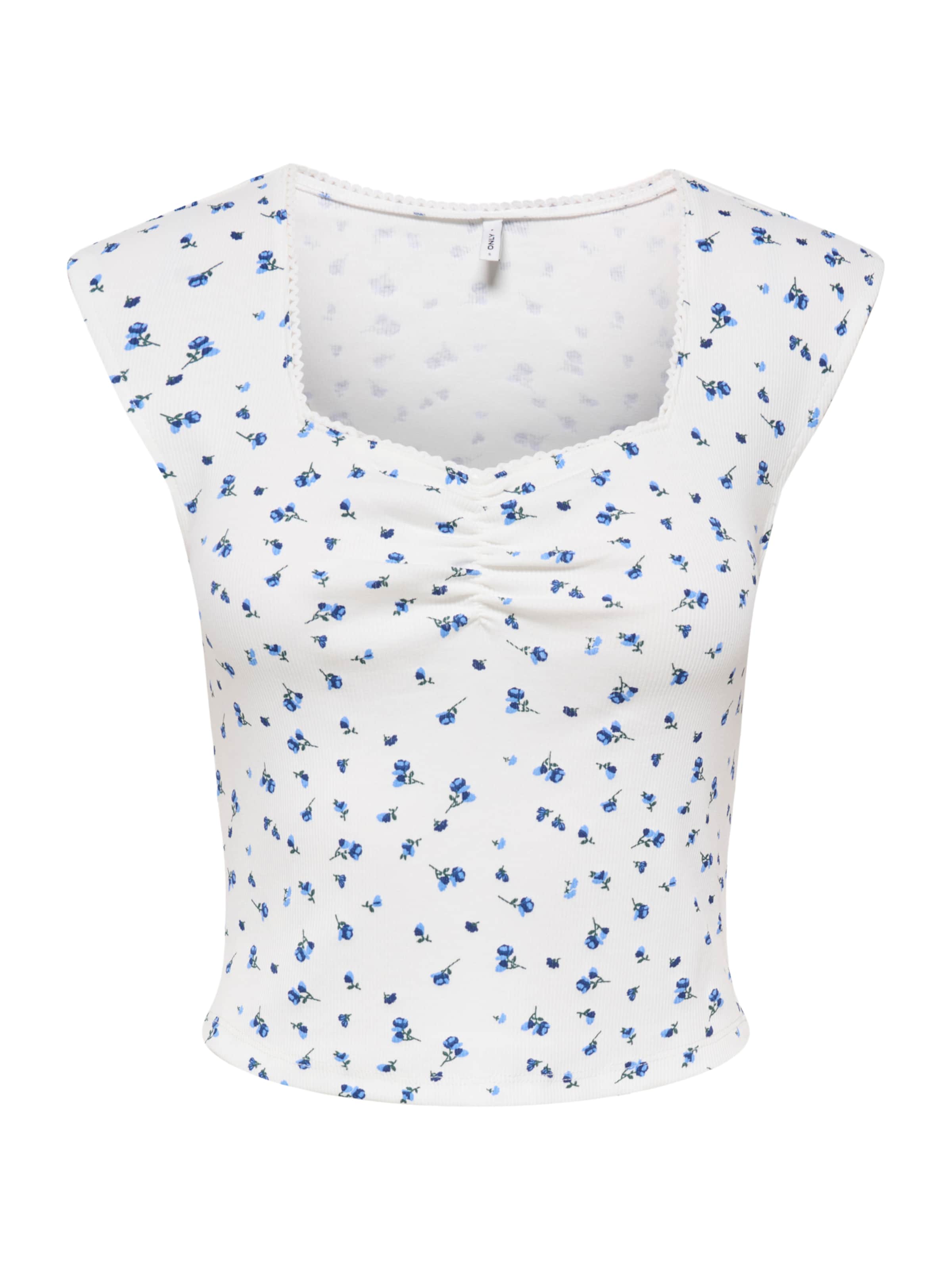 ONLY Топ 'ONLFENJA' в Белый: спереди