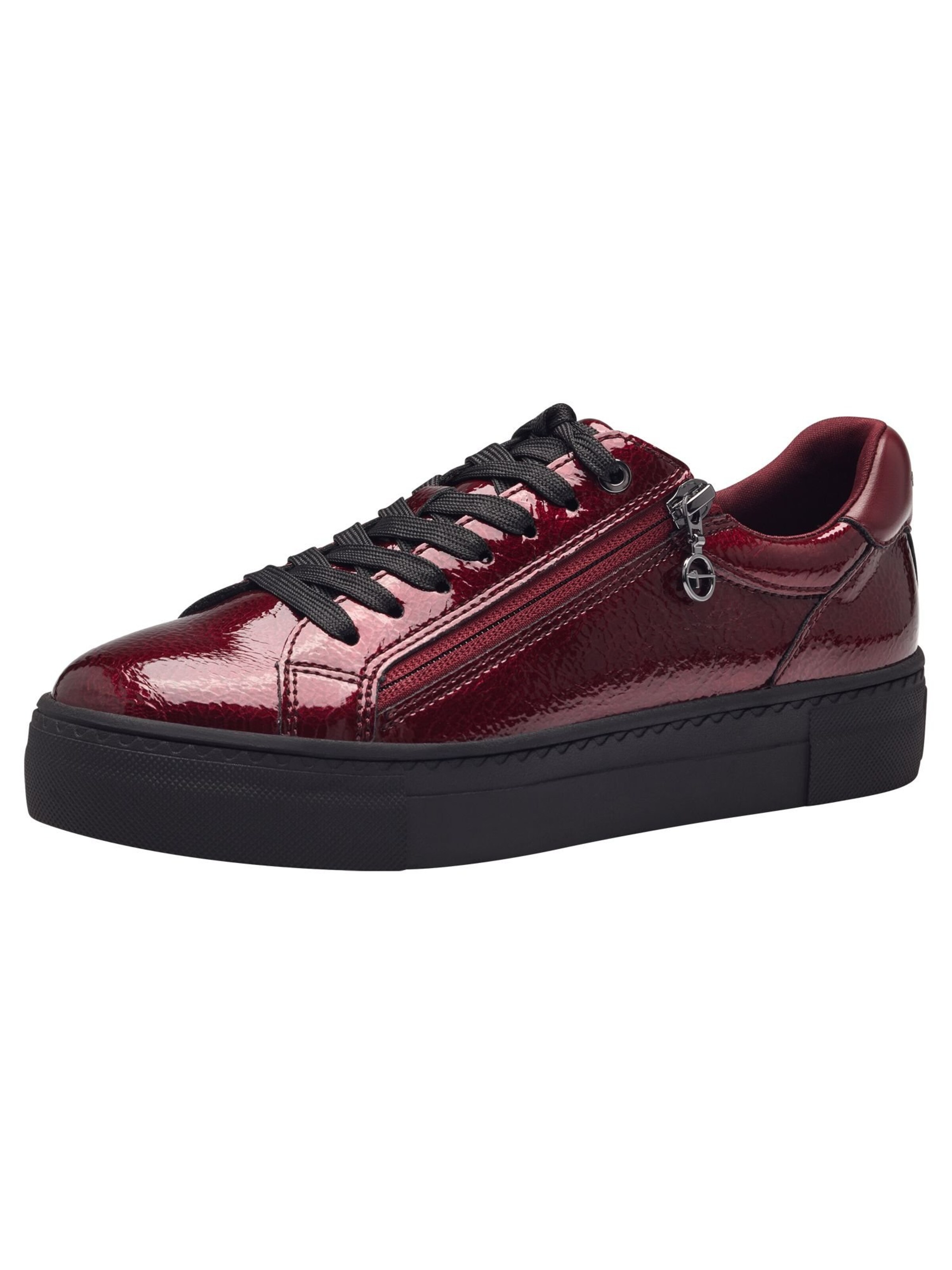 Tamaris - Sneakers Laag zwart | Schuurman Schoenen