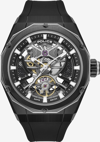 POLICE Analoog horloge 'Dayton' in Zwart: voorkant