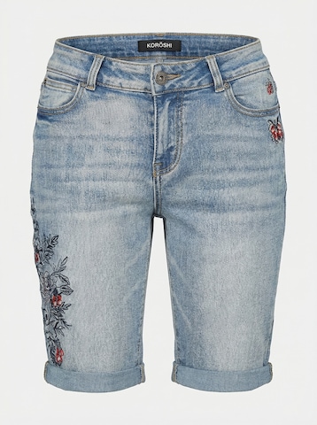 KOROSHI - regular Vaquero en azul