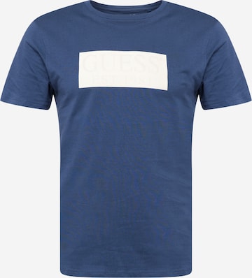 GUESS Shirt in Blauw: voorkant