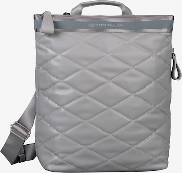 TOM TAILOR Backpack 'Mica' in Grey: front