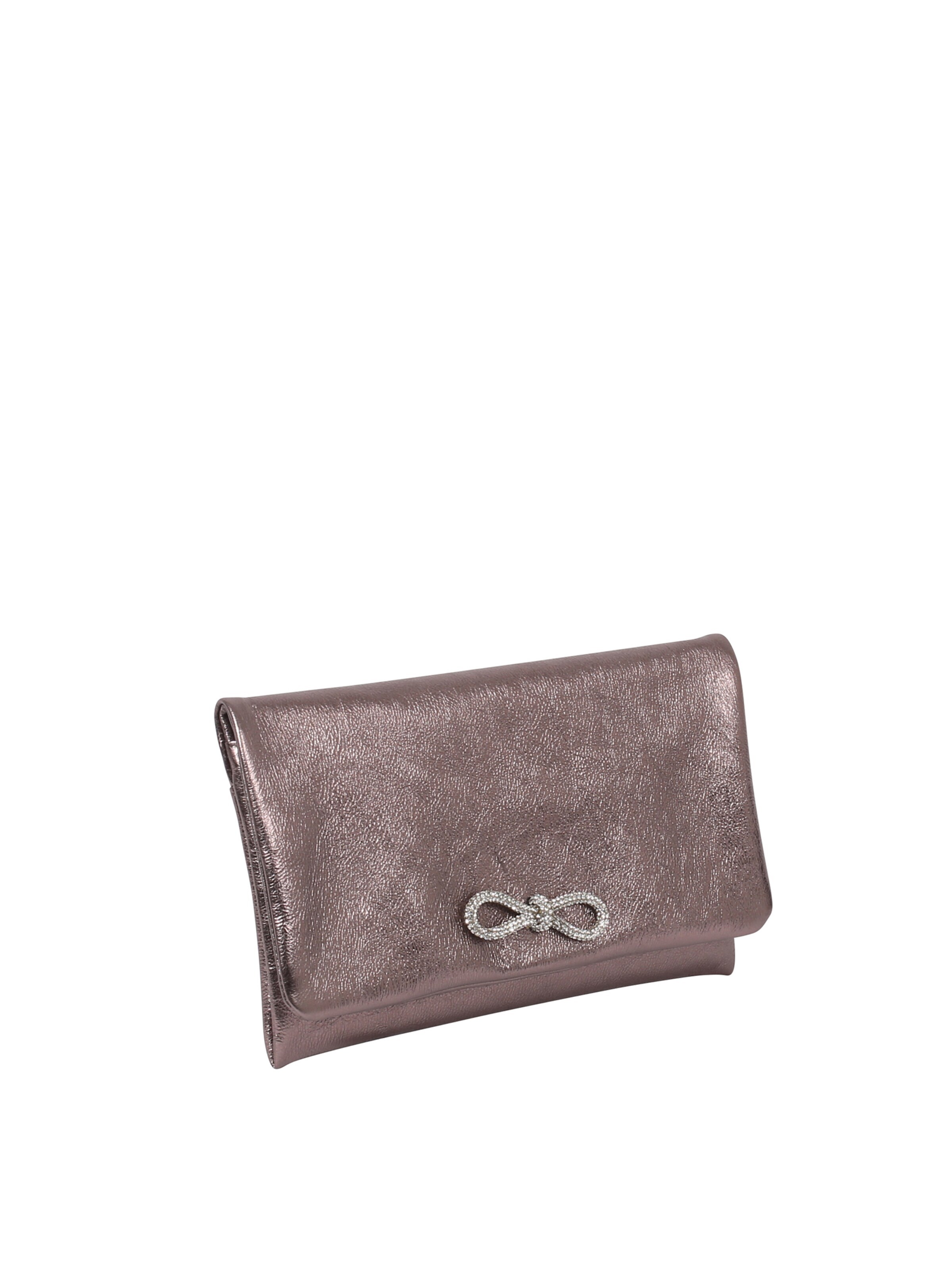 ABRO Clutch 'STRASS'‌‌‌‌ in Grau