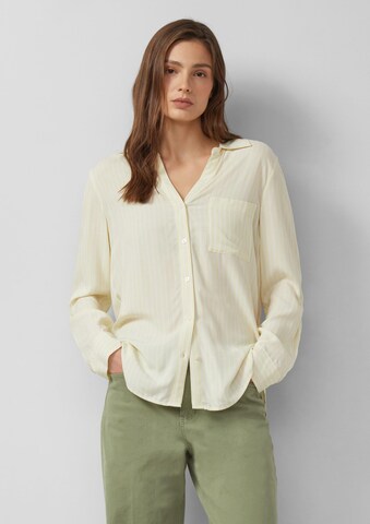 s.Oliver Bluse in Gelb: Vorderseite