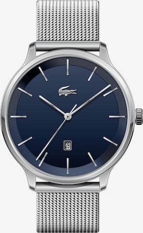 LACOSTE Analoog horloge in Zilver: voorkant