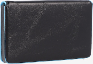 Piquadro Case 'Blue Square' in Black