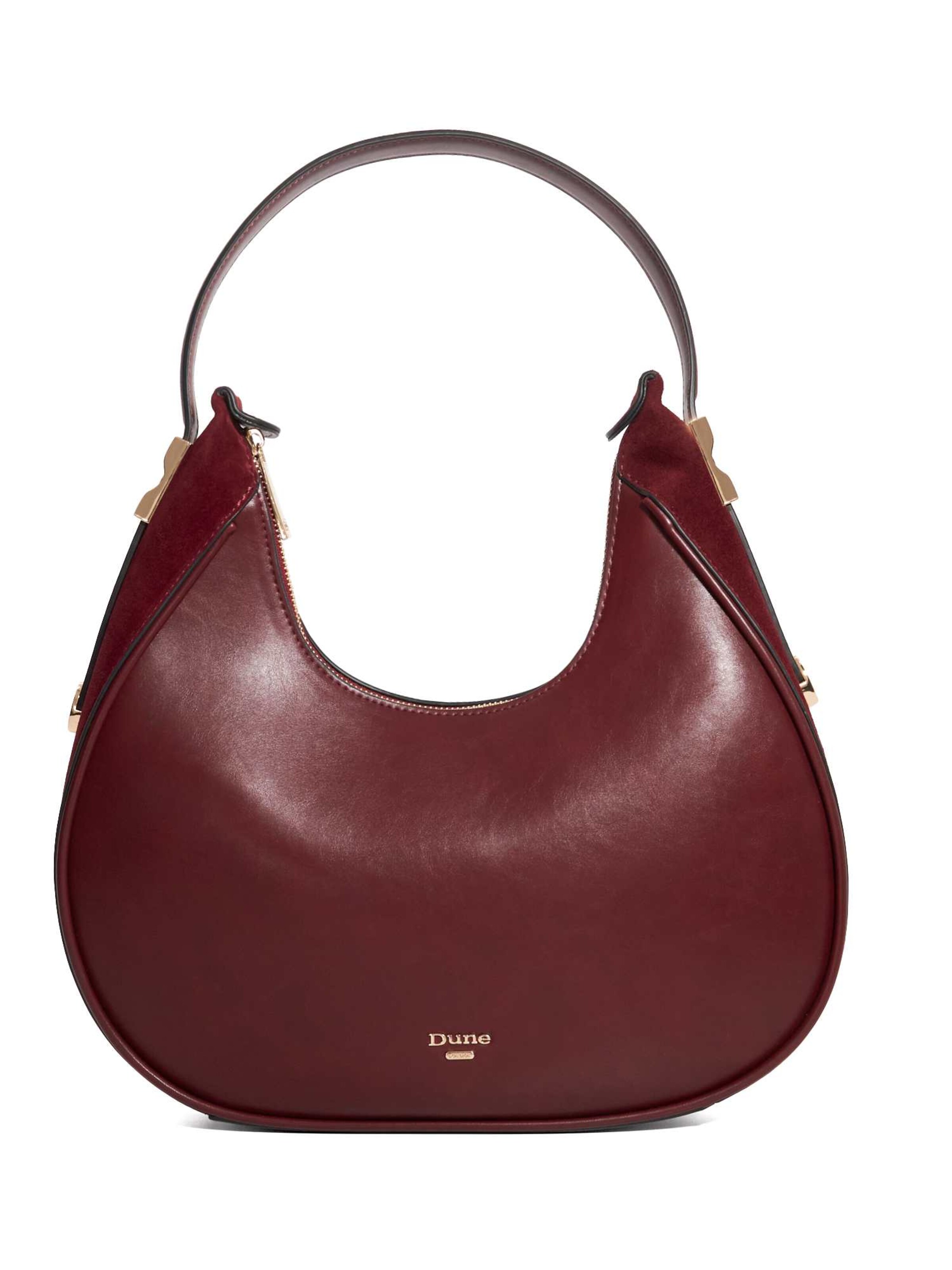 Sac bandoulière Dune LONDON en rouge : devant