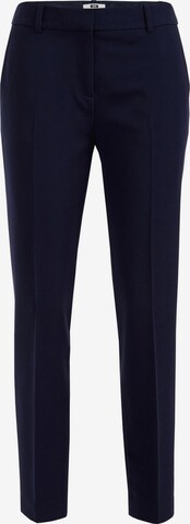 WE Fashion Trousers with creases in Blue: front