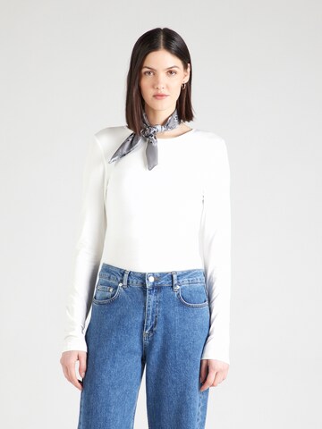 Maglietta di Gina Tricot in bianco: frontale