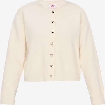 MYMO Oversized vest in Wit: voorkant