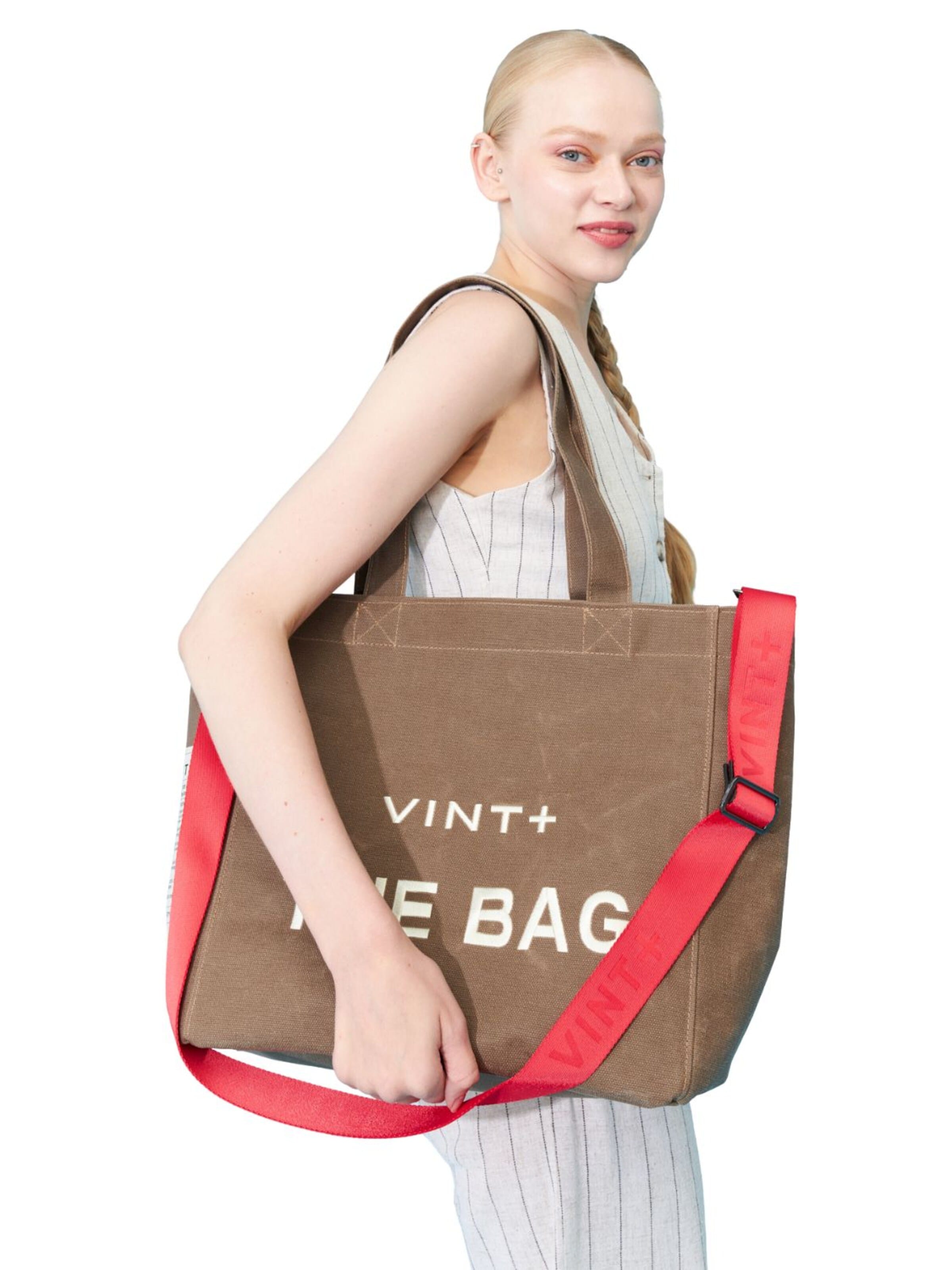 VINT+ Shopper 'Tote Bag Big' in Brown
