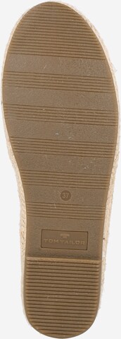 TOM TAILOR Espadrillo värissä beige