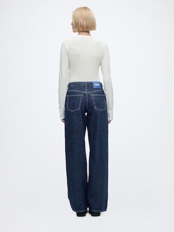 HUGO Loosefit Jeans 'Gamala' in Blau